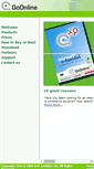 Mobile Screenshot of go-online.com